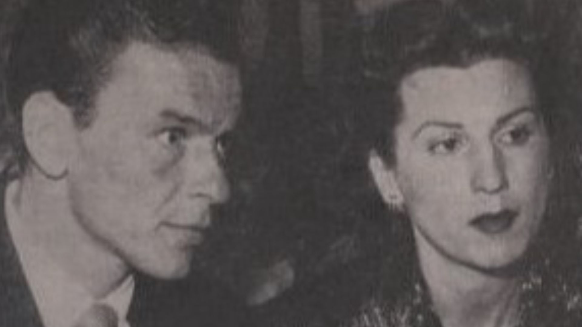 Frank Sinatra and Nancy Barbato at Ciro's, 1949