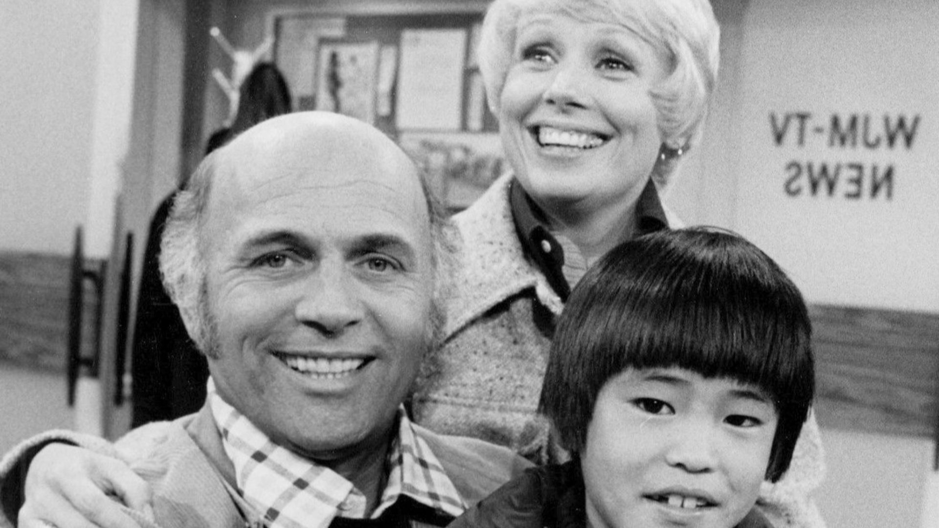Murray (Gavin McLeod) and Marie (Joyce Bulifant) Slaughter have several lovely daughters, but Murray longs for a son.  The couple decides to fix the problem by adopting a boy (Michael Higa).  From The Mary Tyler Moore Show.