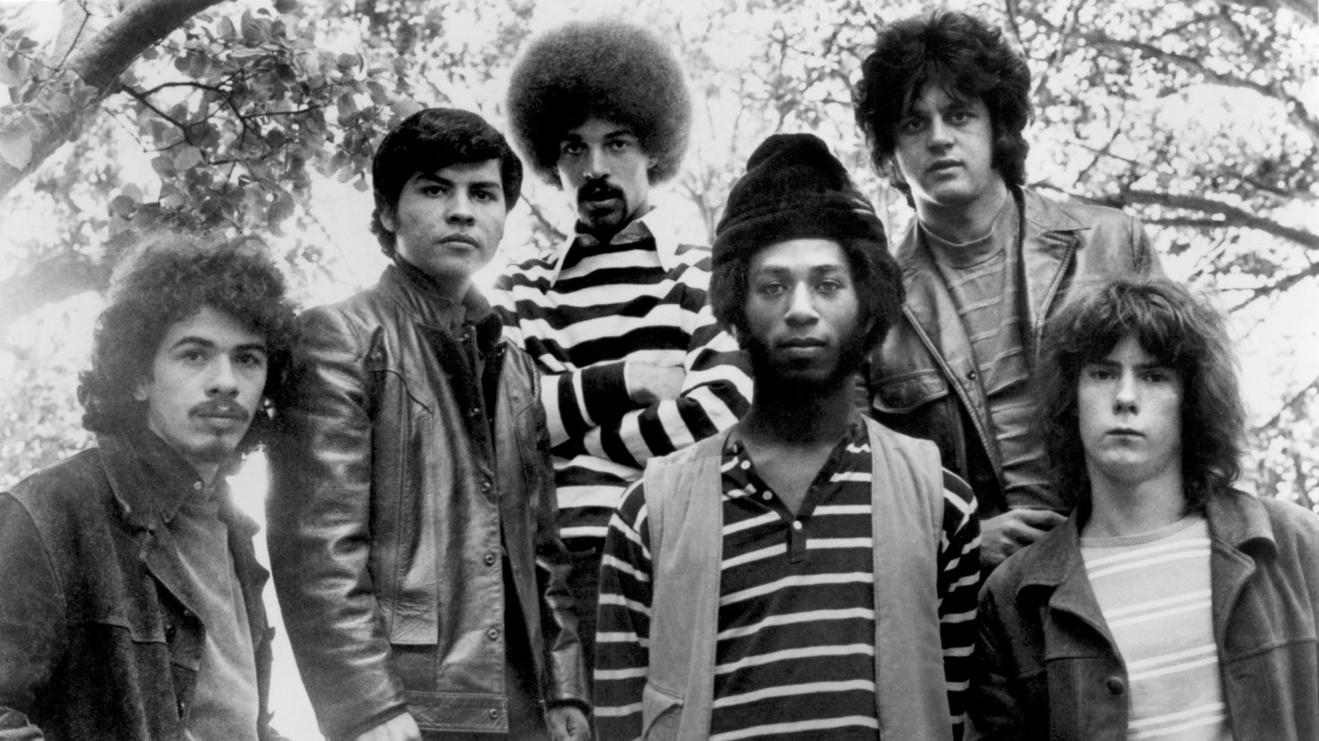 American band Santana in 1969, featuring their