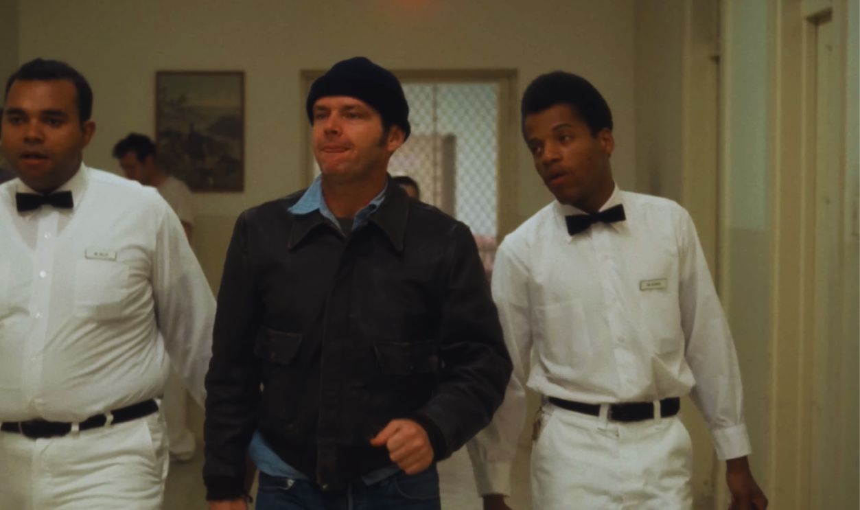 Screenshot from One Flew Over the Cuckoo's Nest (1975) 