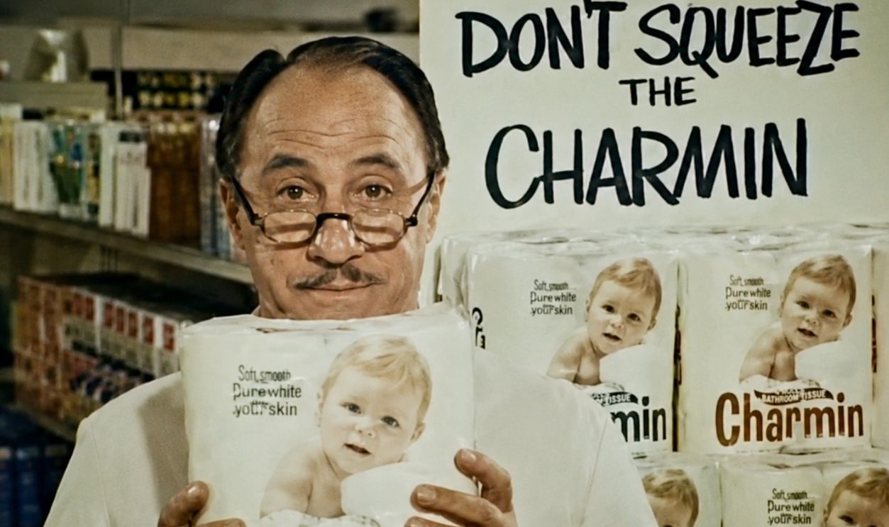 Screenshot from Charmin ad