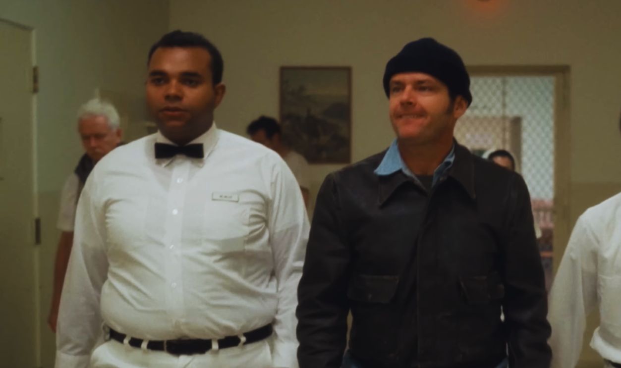 Screenshot from One Flew Over the Cuckoo's Nest (1975) 