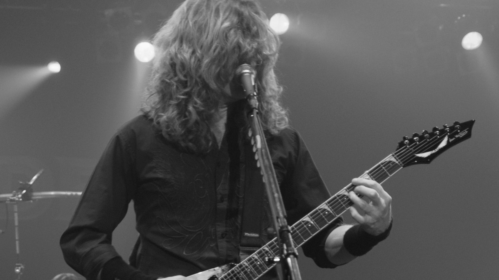 Dave Mustaine from Megadeth during Metalmania 2008 festival