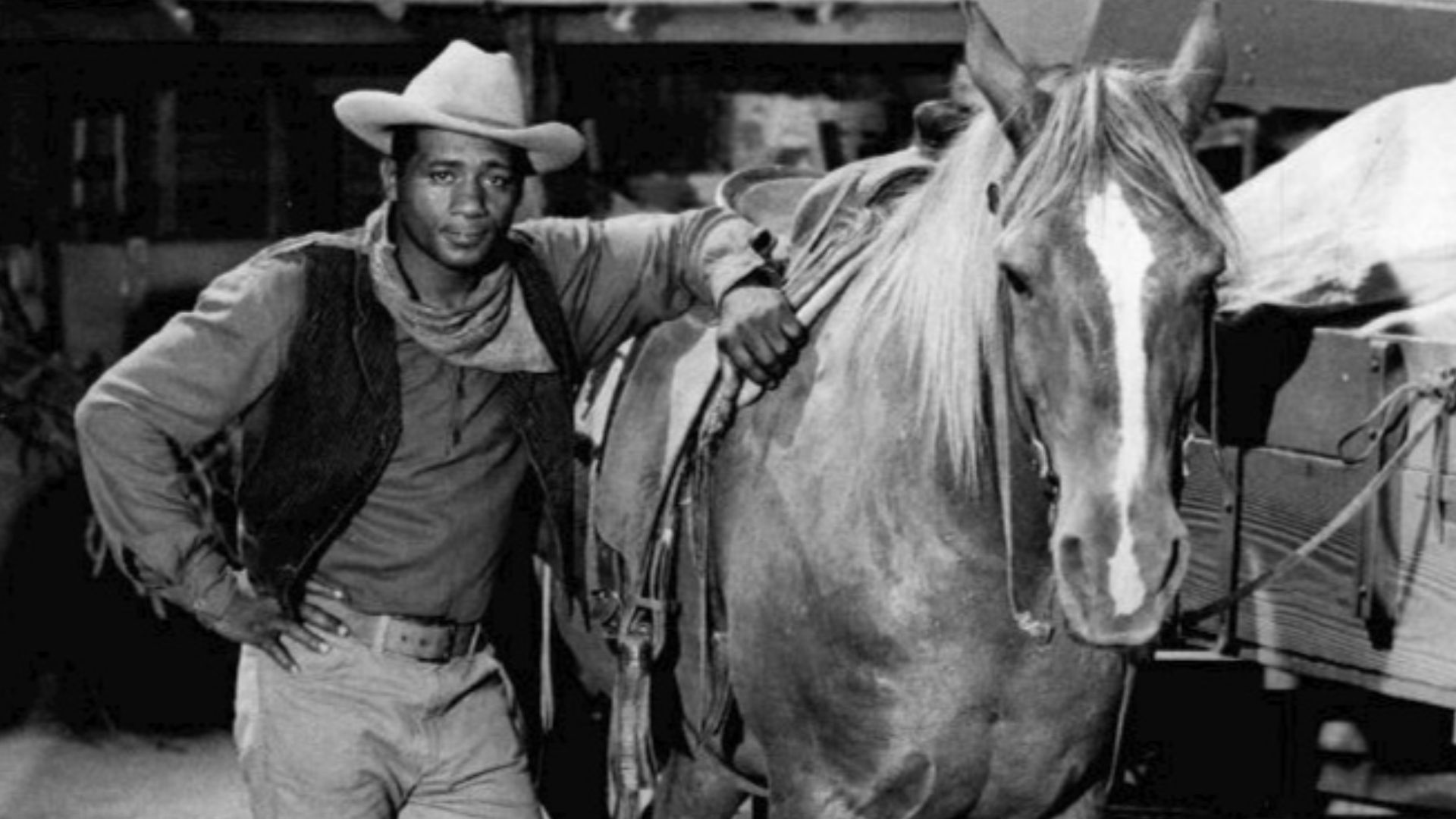Former boxing champ Floyd Patterson made his acting debut in this episode of the television program The Wild Wild West.  Patterson played a landowner who was in danger of losing his property.