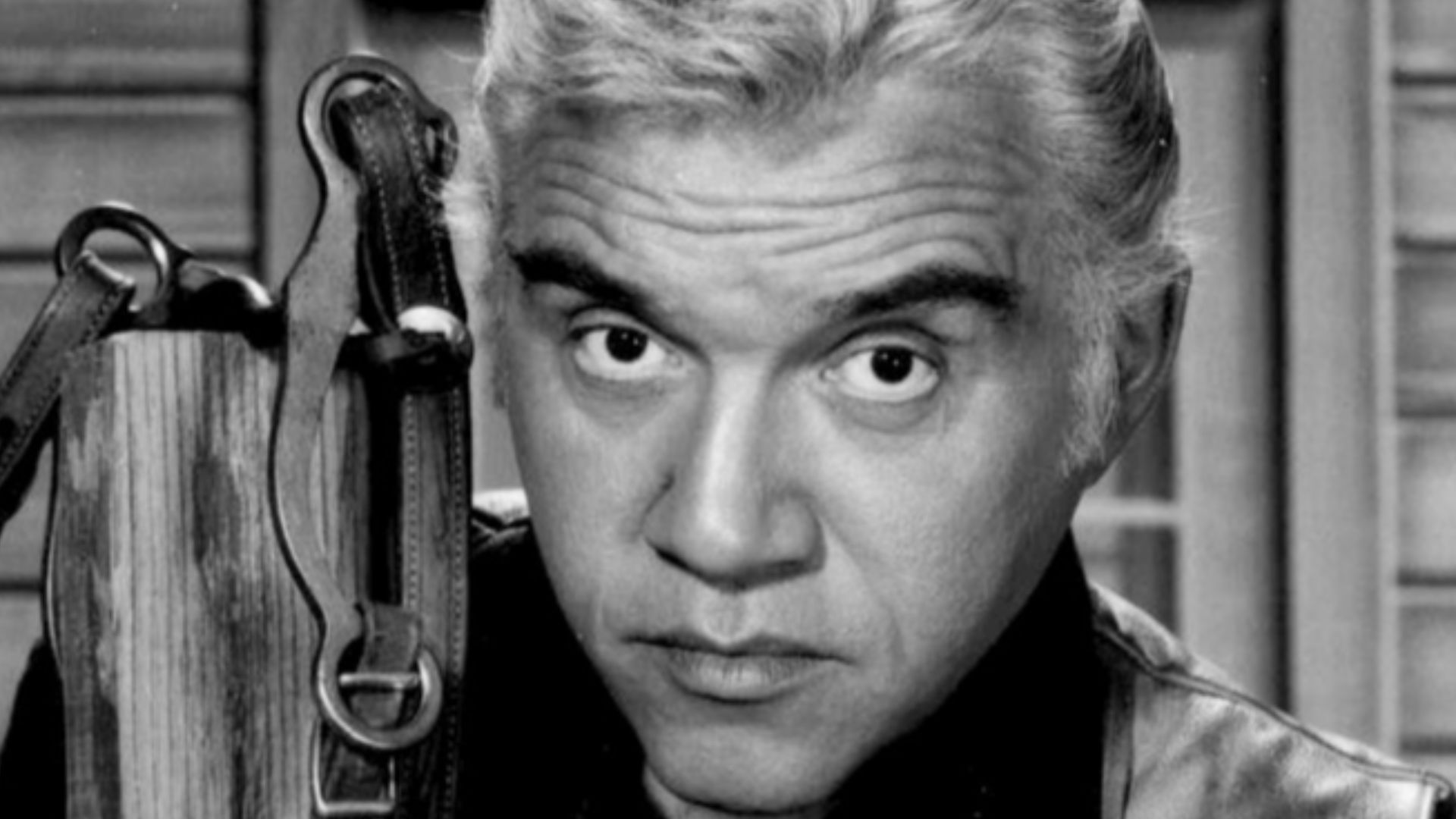 Photo of Lorne Greene as Ben Cartwright from the television program Bonanza.