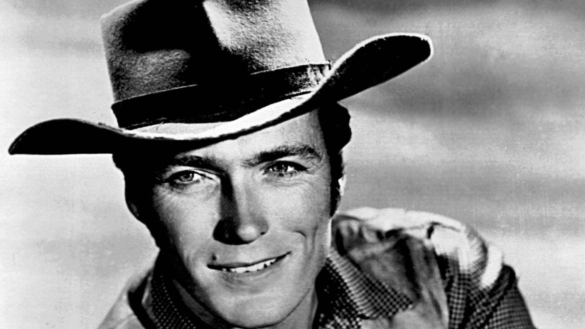 Original publicity photo of Clint Eastwood for Rawhide.