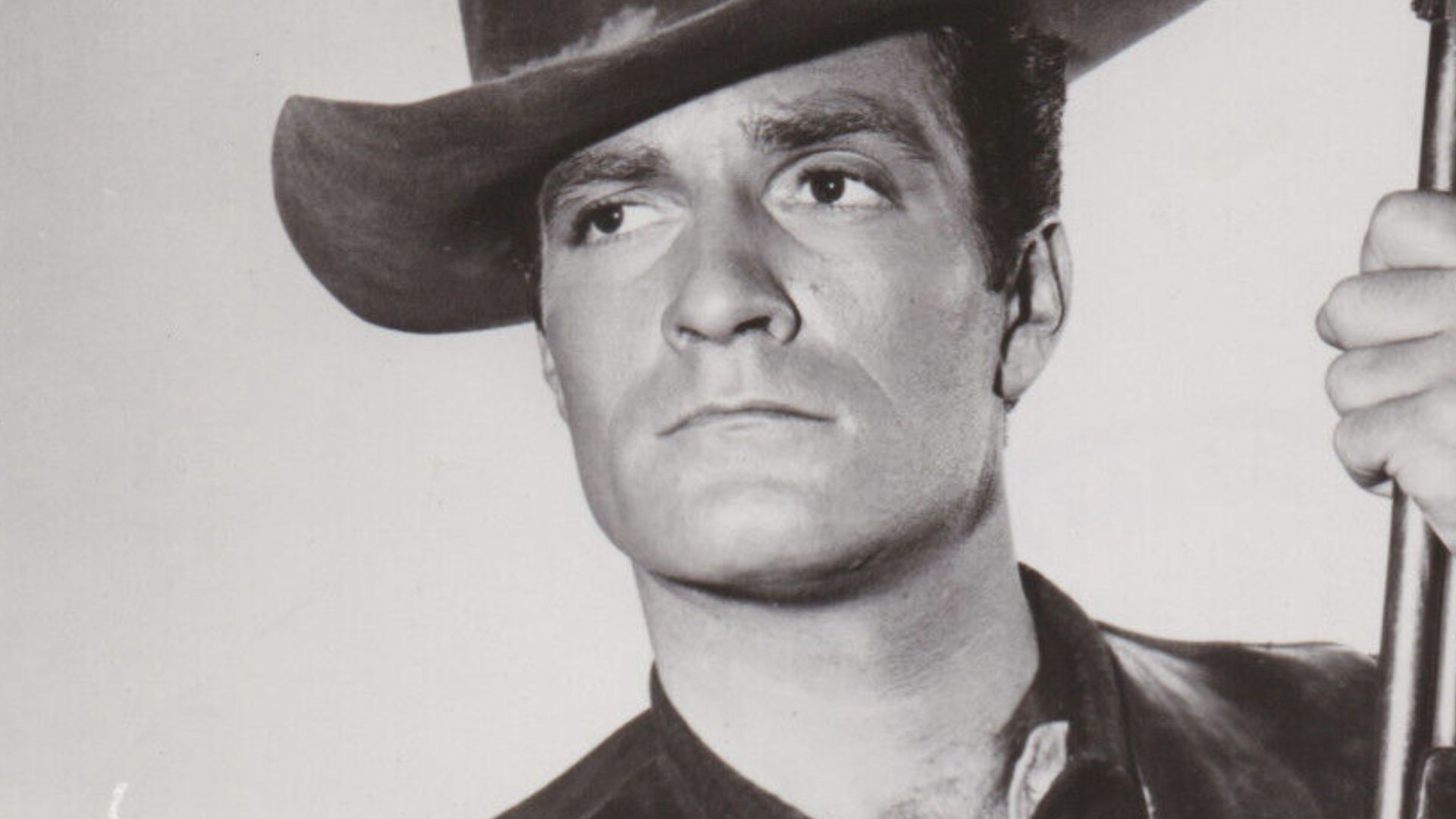 Actor Hugh O'Brian in a press photo for the TV Show