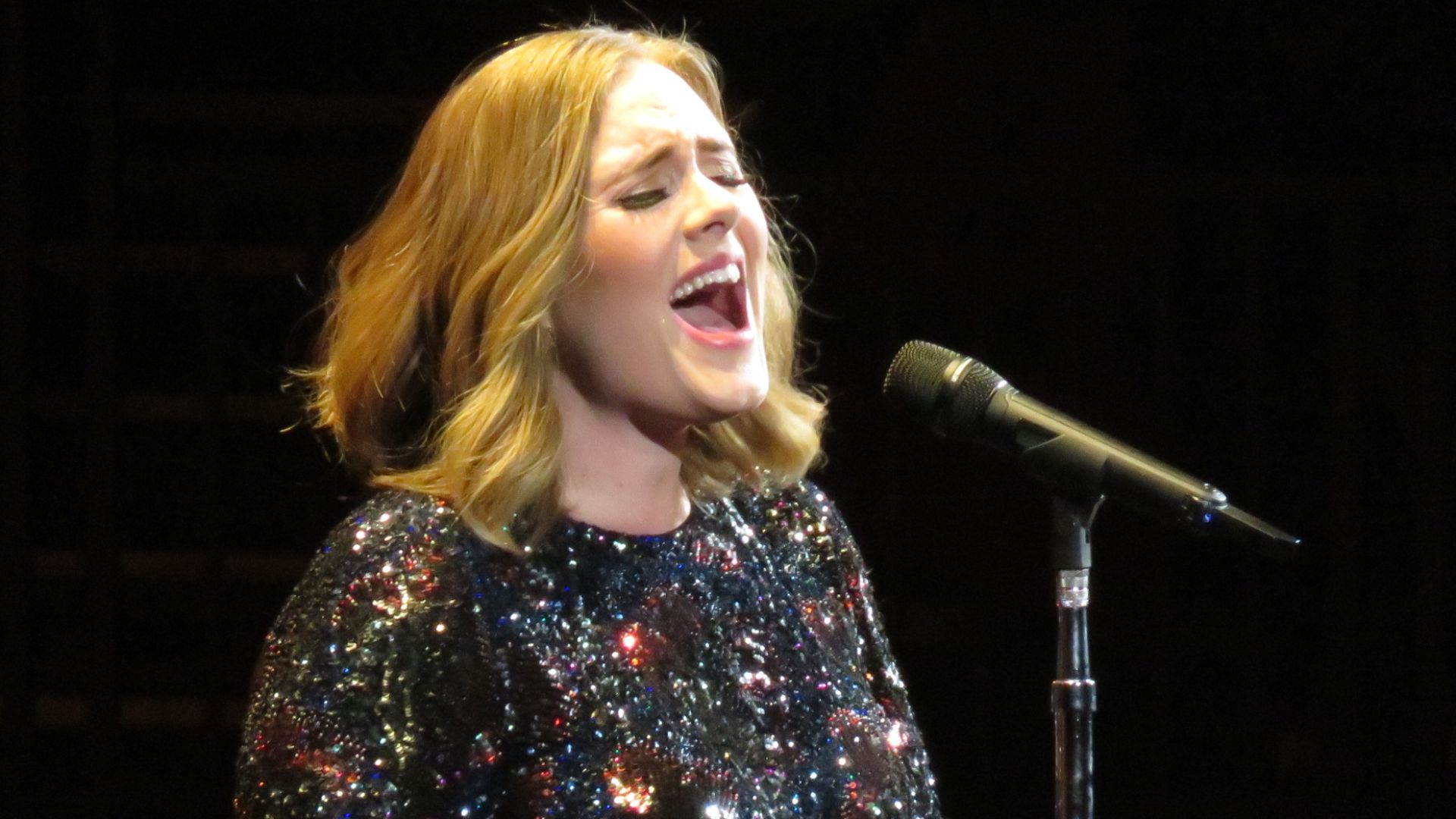 Adele at the Genting Arena, Birmingham as part of her Live 2016 tour