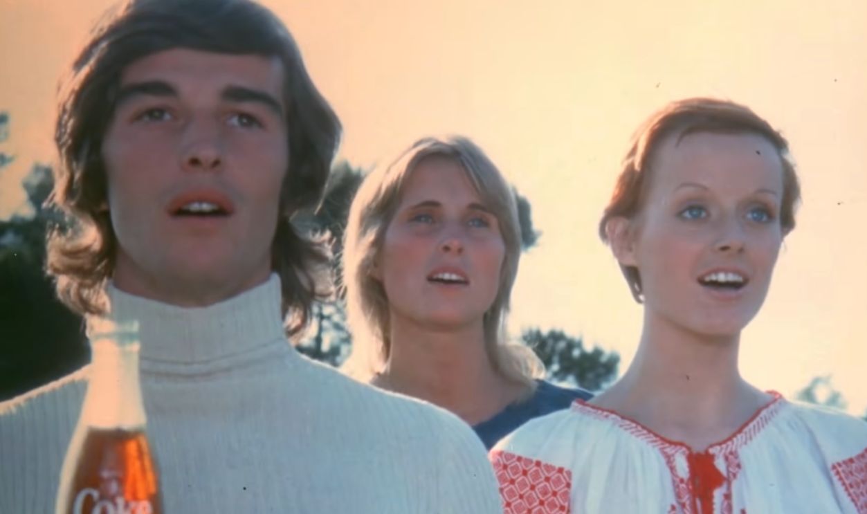 Screenshot from Coca-Cola ad