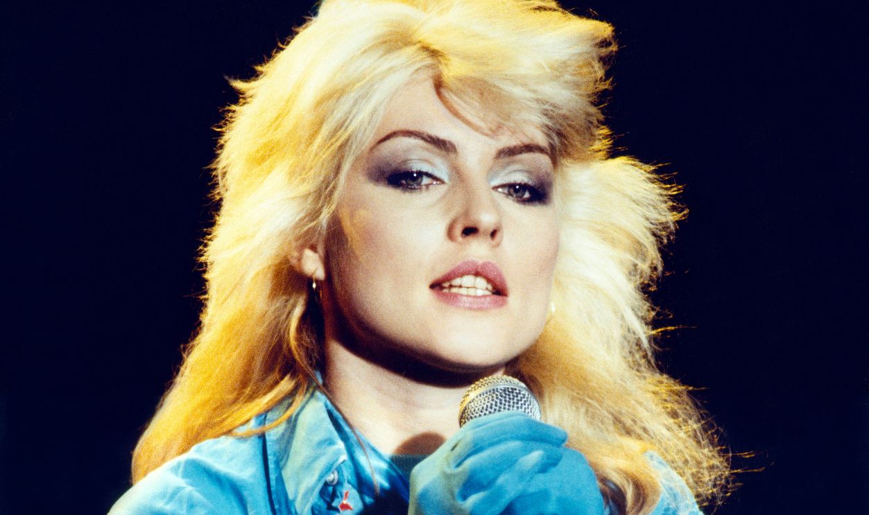 Debbie Harry of Blondie photographed at Blanford Studios in Marylebone, London