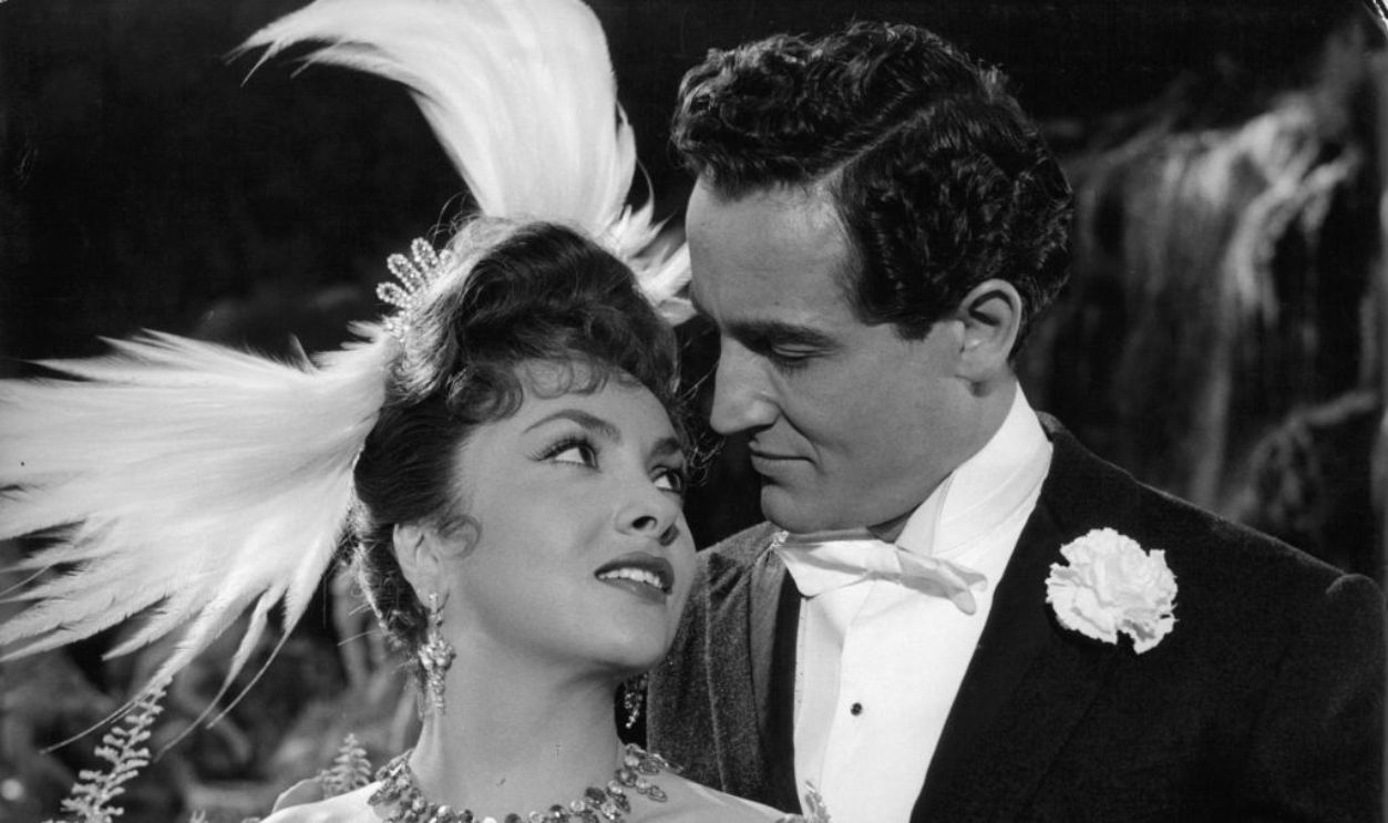 Gina Lollobrigida And Vittorio Gassman In 'Beautiful But Dangerous'
