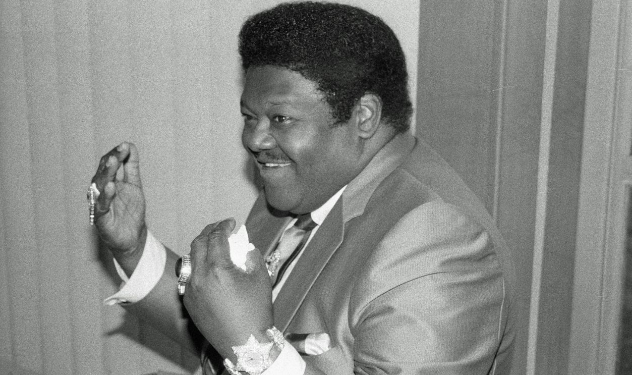 Fats Domino, Royal Festival Hall, London, 1985. Artist: Brian O'Connor. 