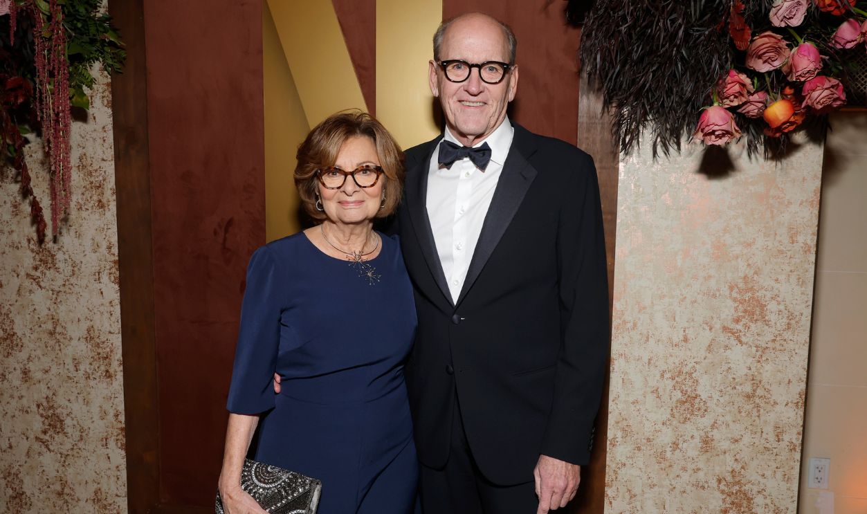 2024 Netflix Primetime Emmys After Party LOS ANGELES, CALIFORNIA - JANUARY 15: (L-R) Sharon R. Friedrick and Richard Jenkins attend the 2024 Netflix Primetime Emmys after party on January 15, 2024 in Los Angeles, California. 