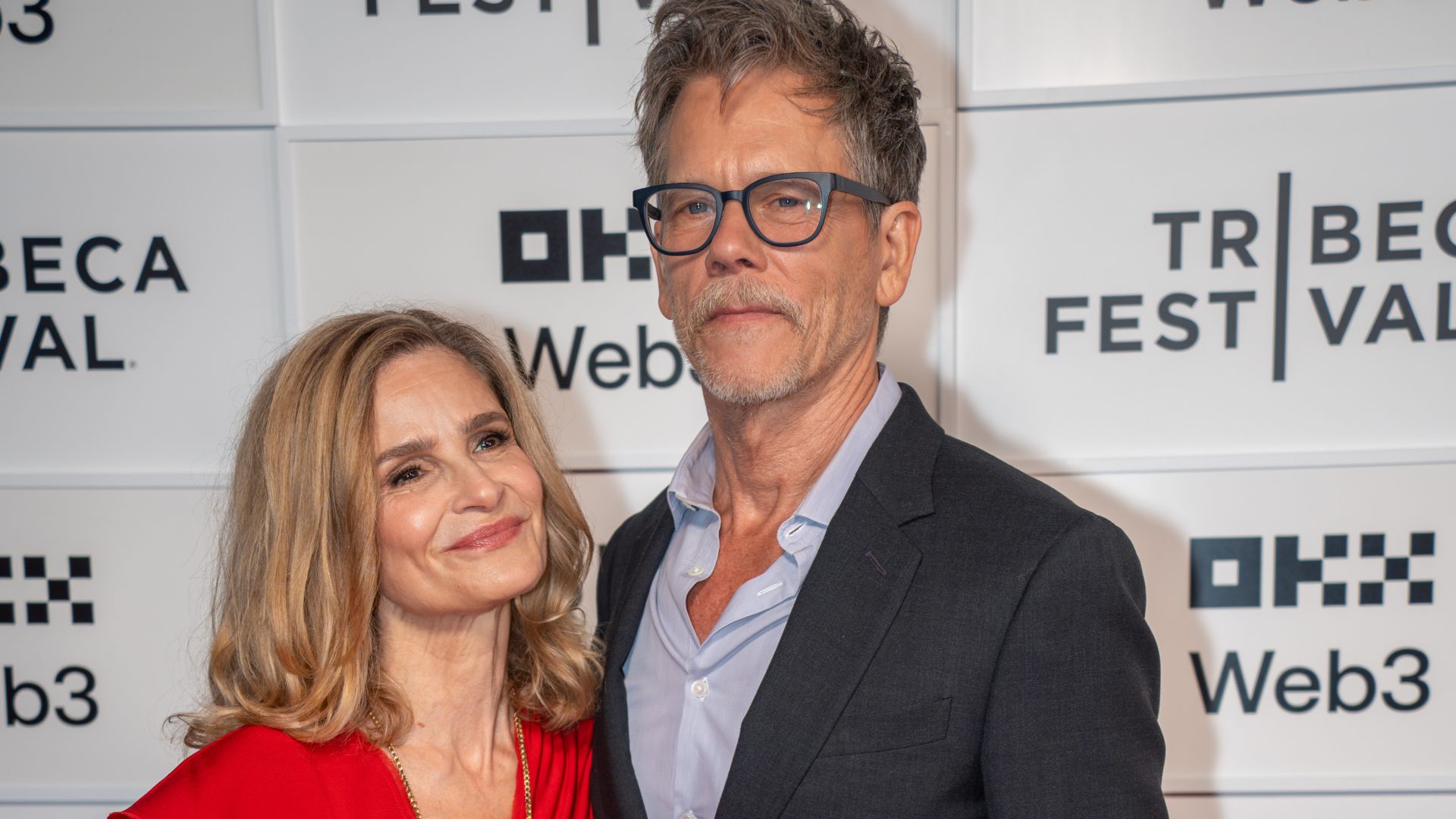 Kyra Sedgwick and Kevin Bacon during The Best You Can premiere at the 2025 Tribeca Festival