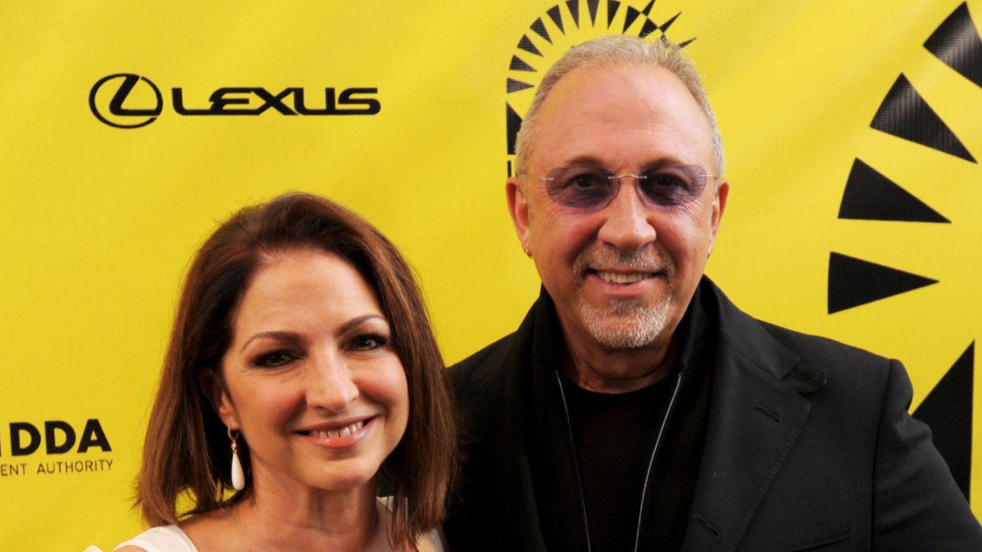 Gloria Estefan and Emilio Estefan at the 2014 Miami International Film Festival presentation of