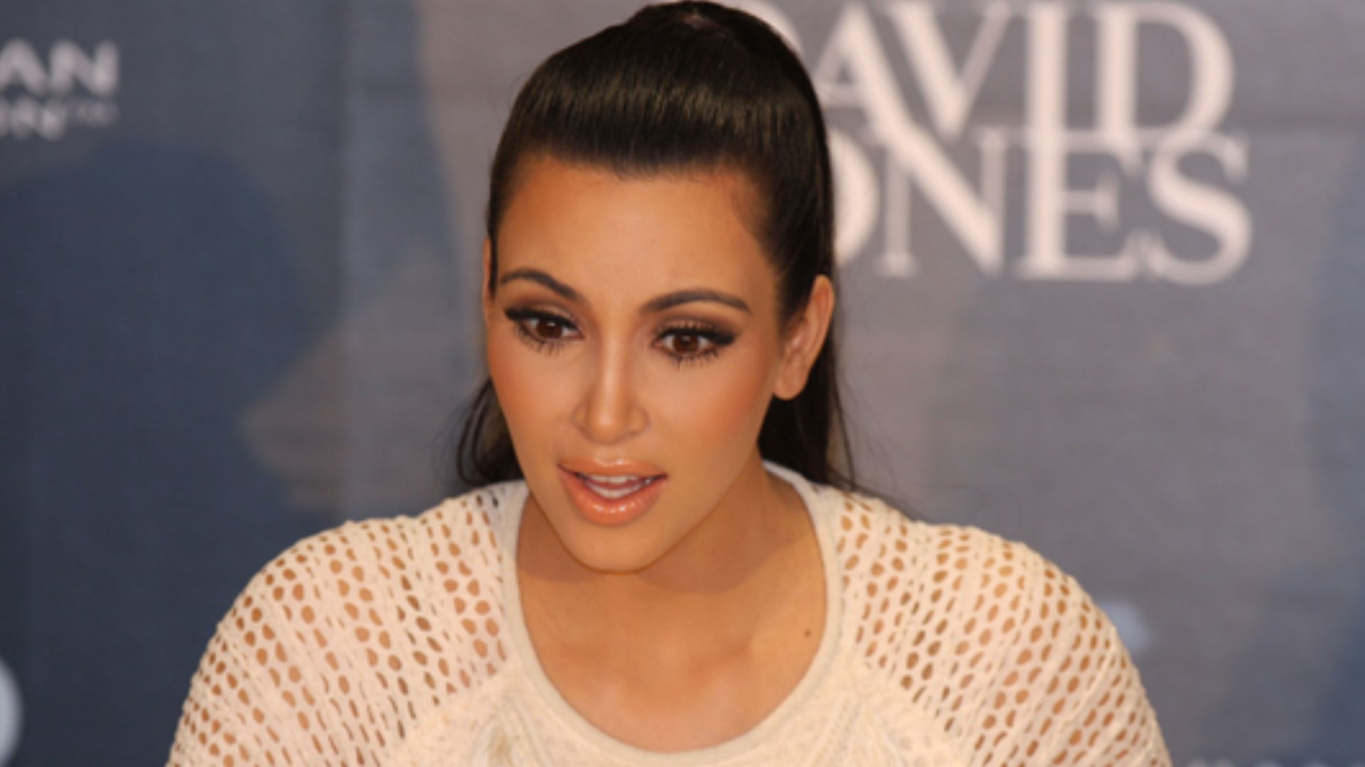 Kim Kardashian.