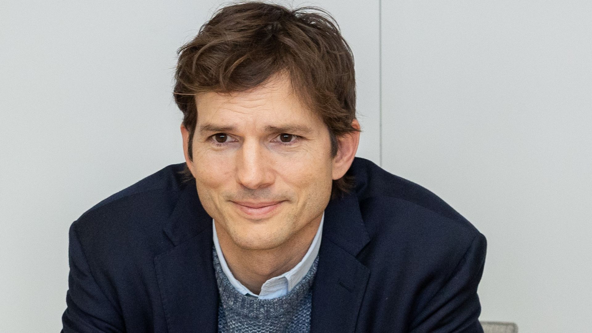 Ylva Johansson, European Commissioner for Home Affairs, receives Ashton Kutcher, co-Founder of Thorn.