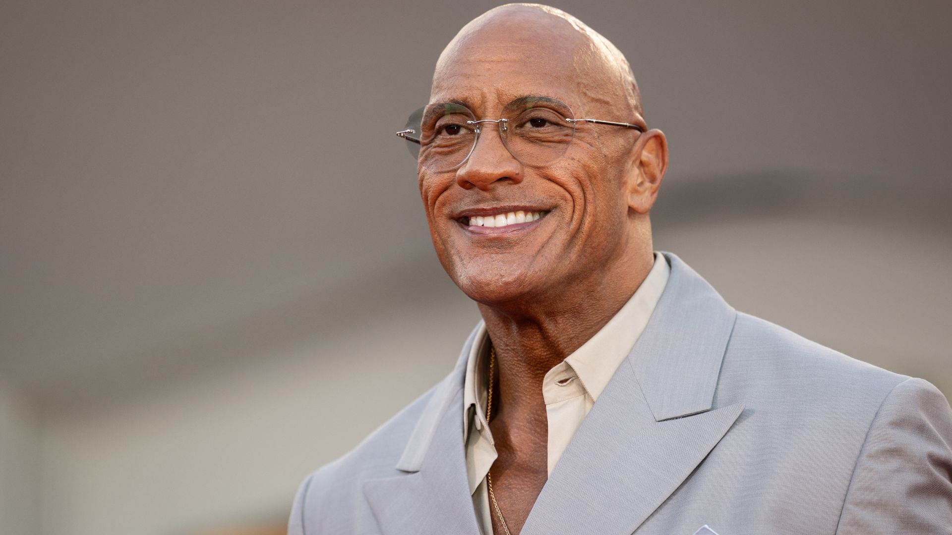 Actor Dwayne Johnson at the 2025 Venice Film Festival