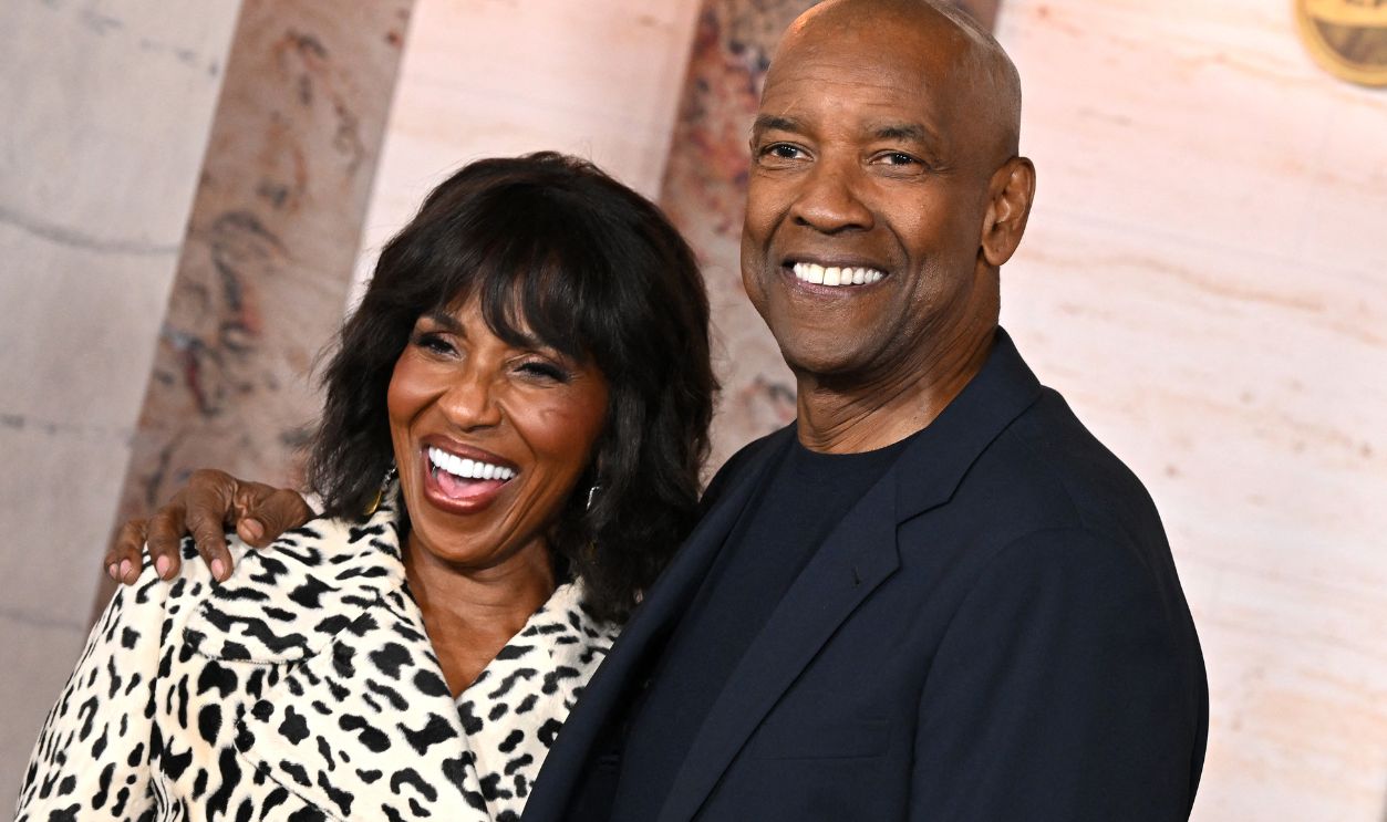 US-ENTERTAINMENT-FILM-GLADIATOR US actor Denzel Washington (R) and wife US actress Pauletta Washington attend the Los Angeles premiere of "Gladiator II" at the TCL Chinese Theatre in Hollywood, California, November 18, 2024.