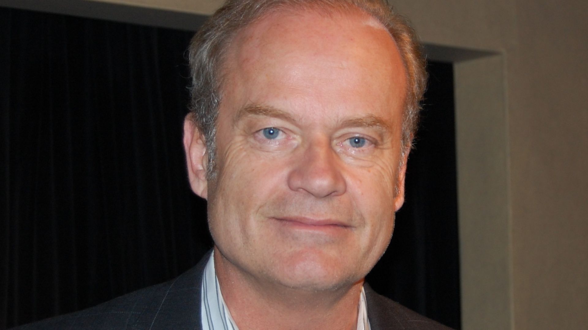 Kelsey Grammer at May 5, 2010 Tony Awards press event, NYC, located at the Millennium Broadway Hotel. The event was a press meet-and-greet with that year's awards nominees. As part of the process, they pose for press photos expecting -- in fact hoping -- 