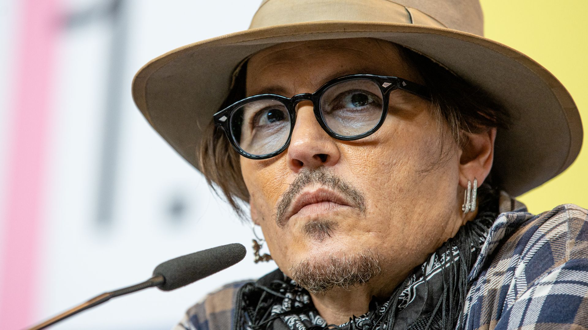 Actor Johnny Depp at the Berlinale 2020