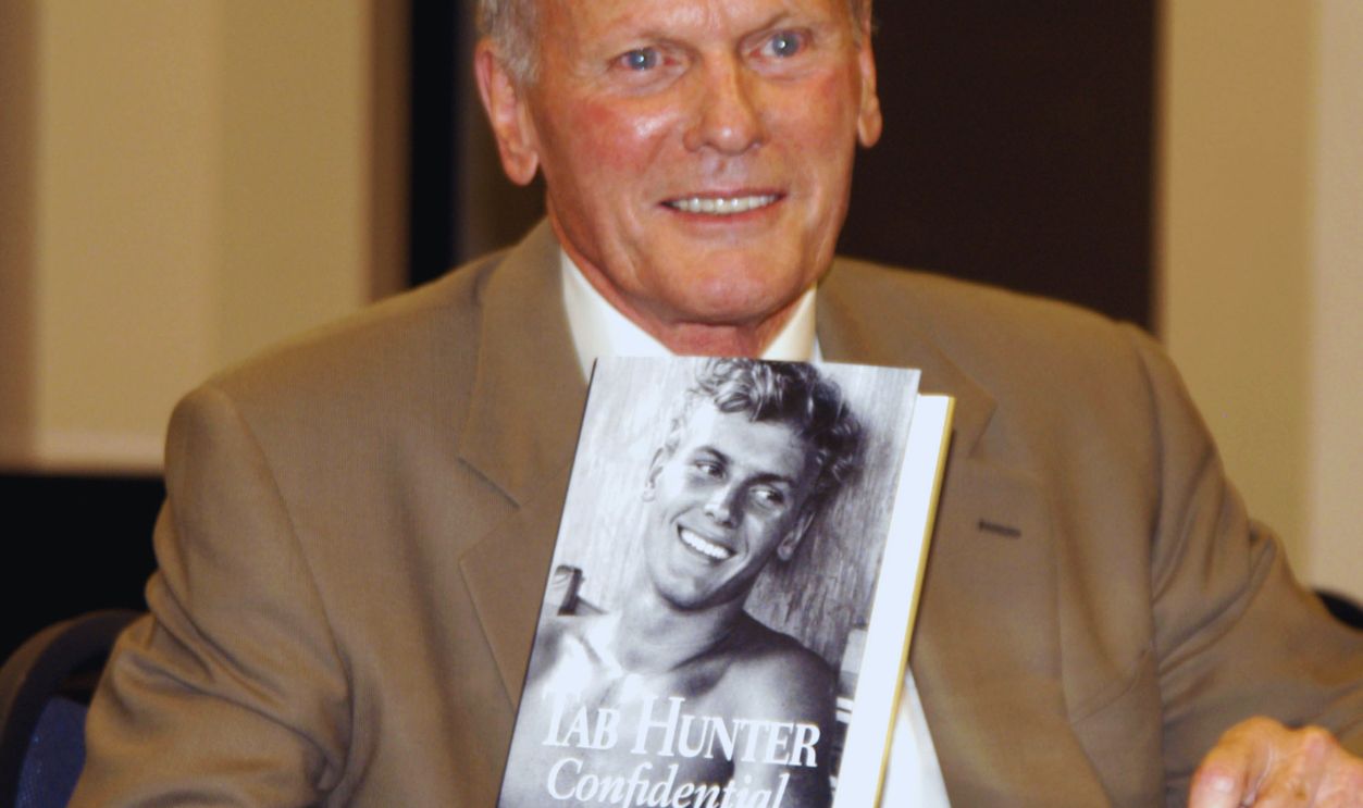 Tab Hunter during Tab Hunter Launches His Autobiography "Tab Hunter - Confidential - The Making of a Movie Star" - October 14, 2005 at Barnes & Noble - Lincoln Center in New York City, New York, United States. 