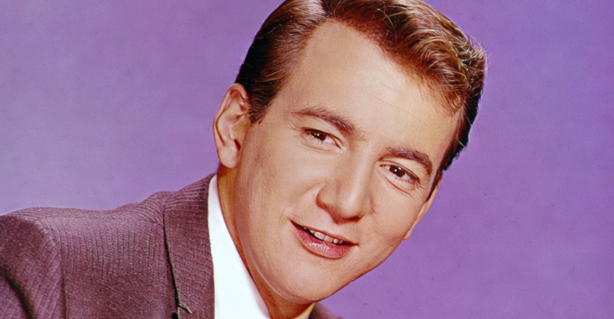 Singer Bobby Darin poses for a portrait in 1962