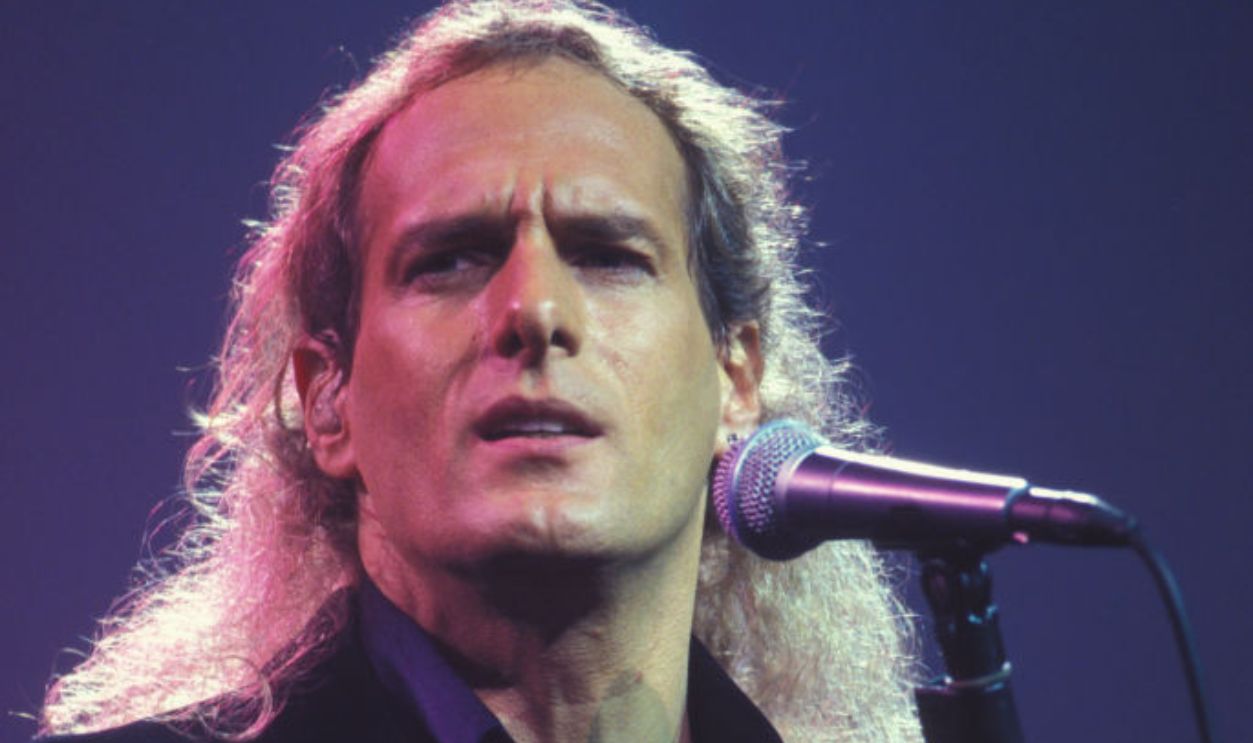 Le chanteur américain Michael Bolton en concert au Zenith à Paris dans les années 90, France. Circa 1990. 