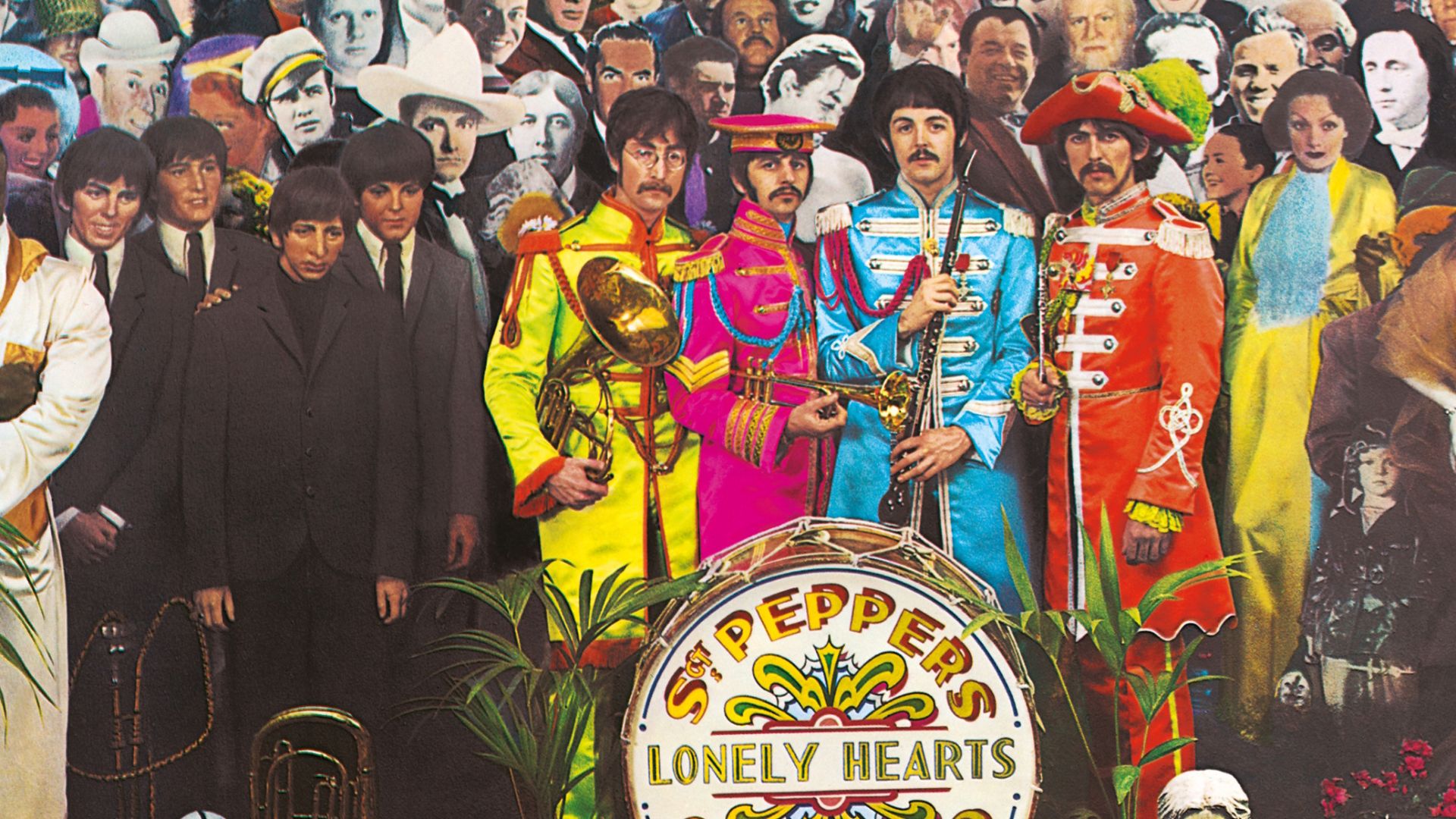 Album art of Sgt. Pepper's Lonely Hearts Club Band by the Beatles