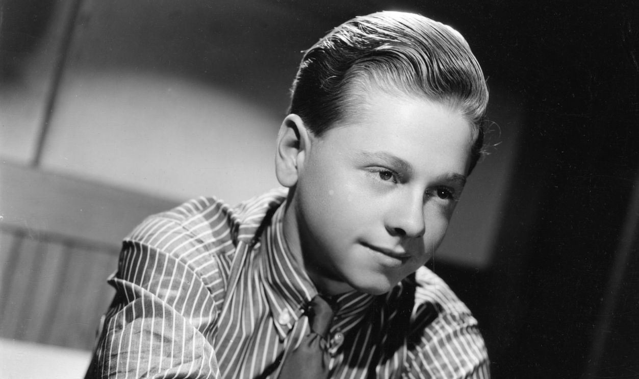 Mickey Rooney poses for a close up during a publicity shoot in Hollywood, circa 1938.