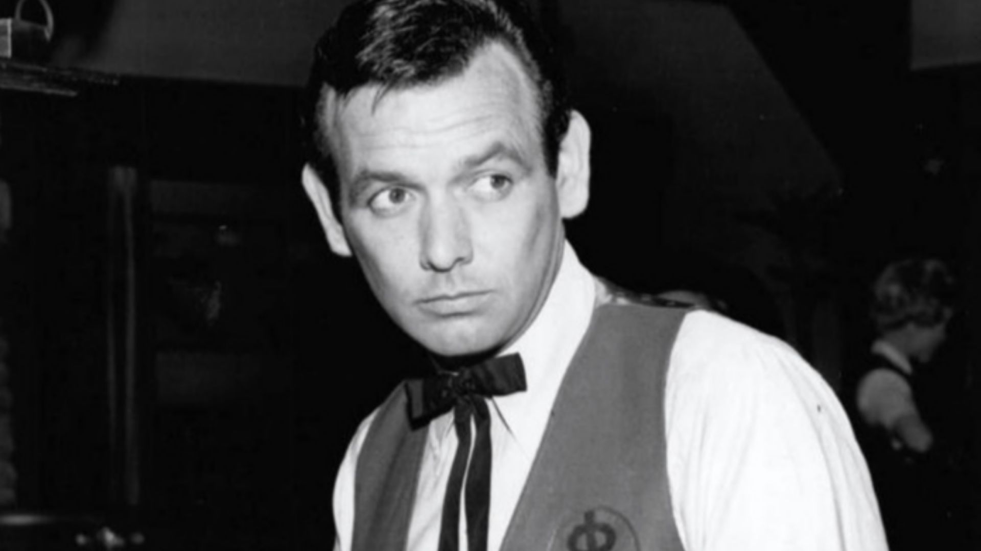Photo of David Janssen as Richard Kimble from the first episode of the television program The Fugitive,