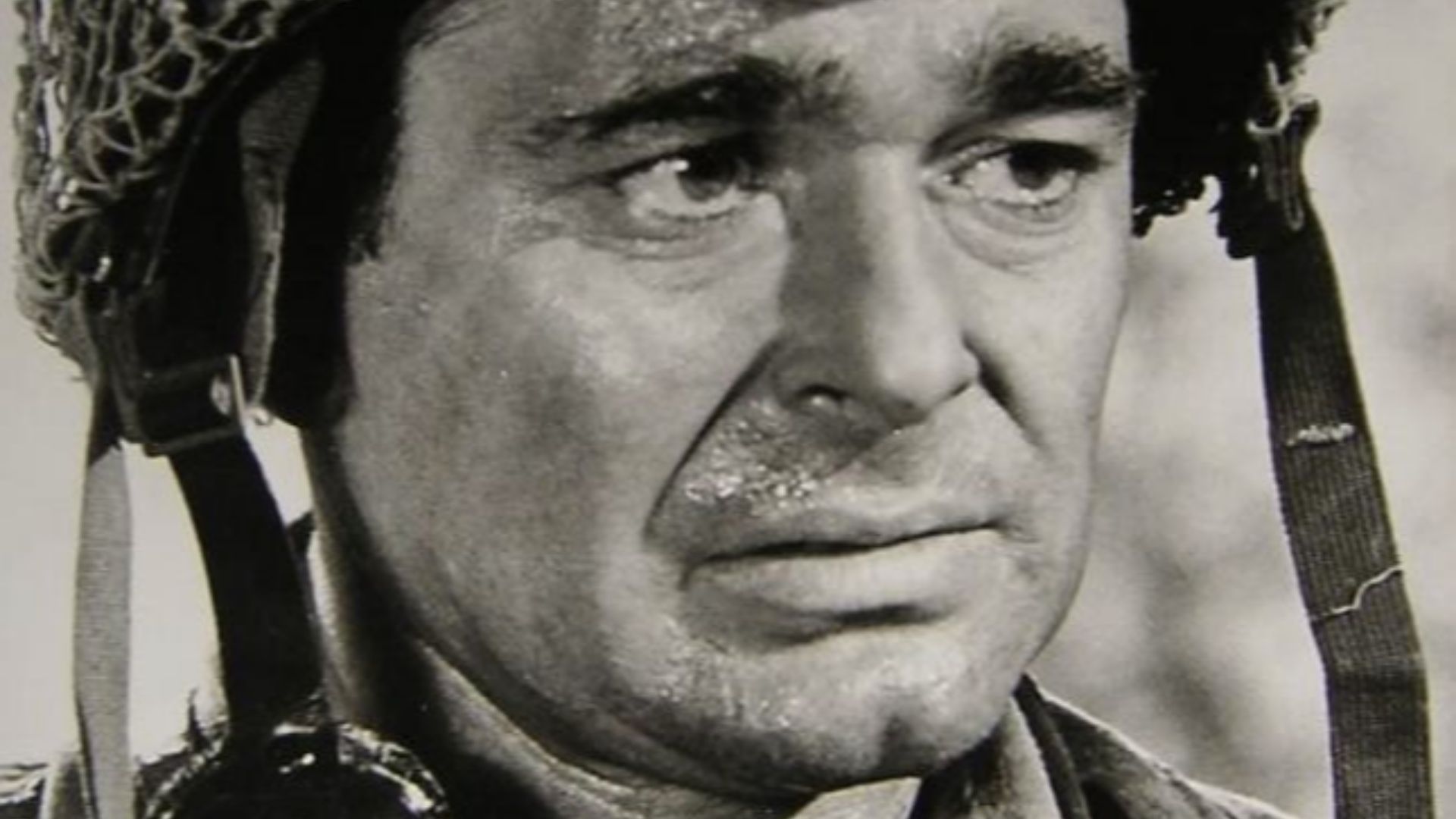 Stuart Whitman in The Longest Day - publicity still (original image cropped : see source)