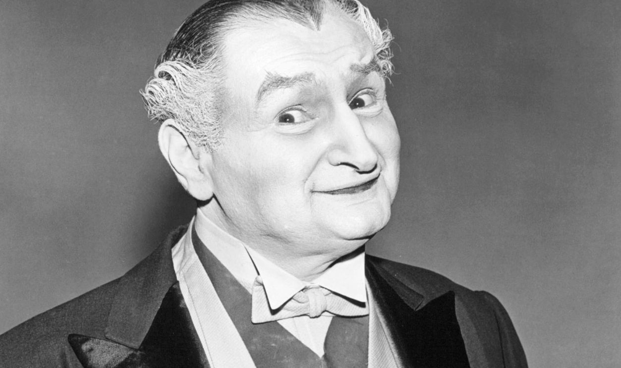 American actor Al Lewis (1923 - 2006) as Grandpa Munster, in a promotional portrait for the TV comedy horror series 'The Munsters', circa 1965.