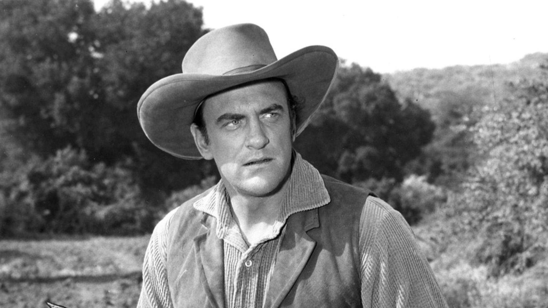 Photo of James Arness as Matt Dillon from Gunsmoke.