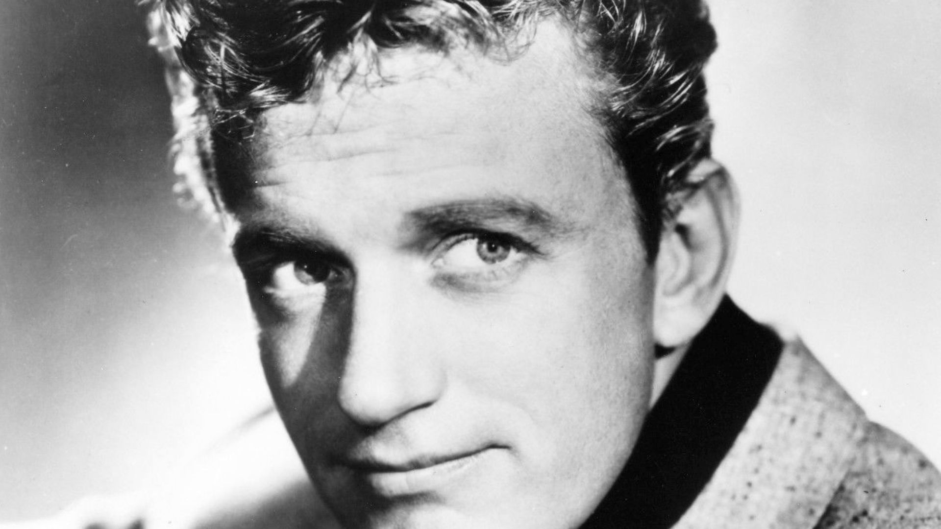 Photo of James Arness from a non-Gunsmoke television role.  The program, Front Row Center, was an anthology-type show and aired on CBS from 1955 to 1956.  There was a variety show by the same title on the DuMont Network from 1949 to 1950.