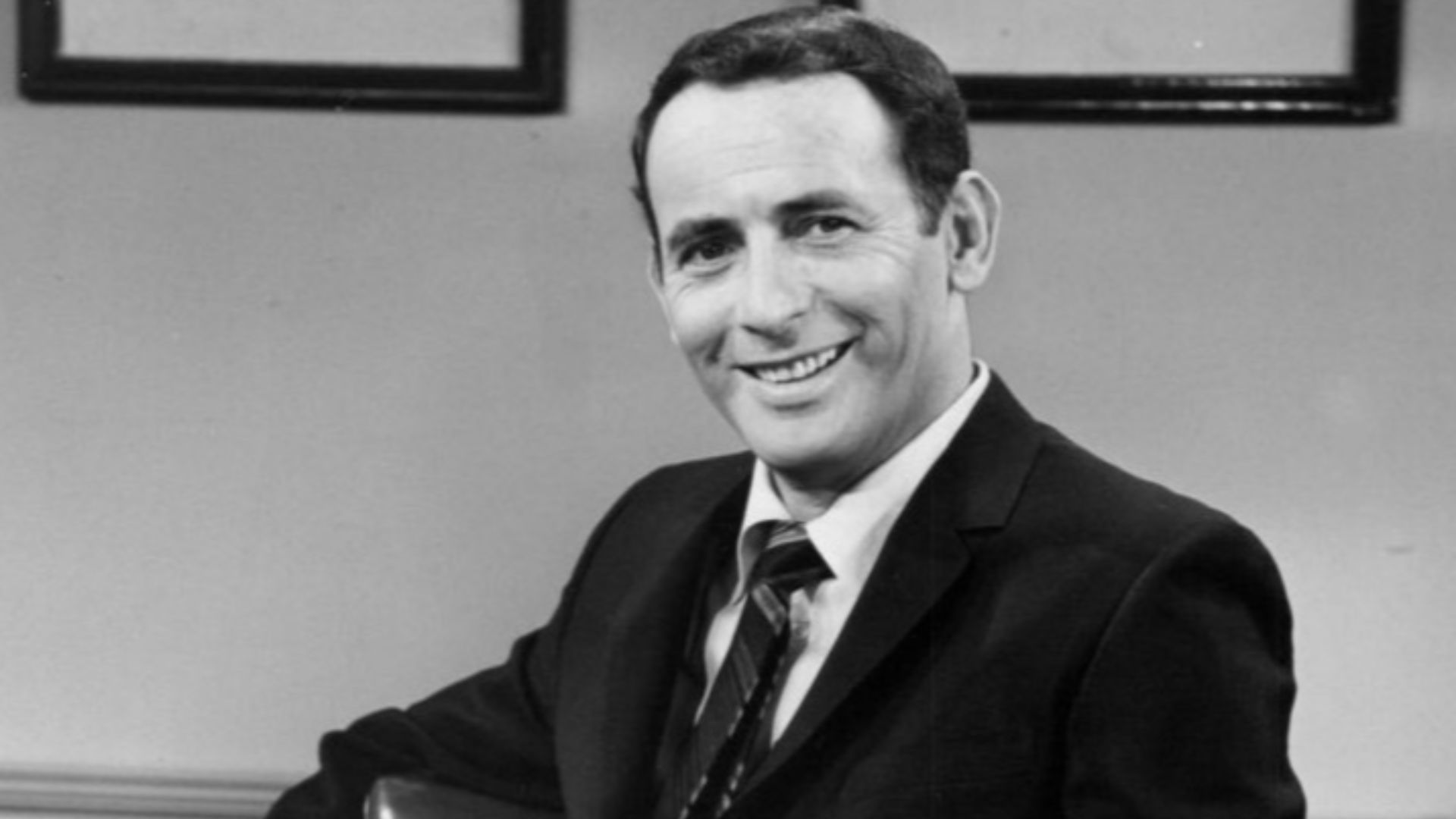 Publicity photo of Joey Bishop from the television program The New Joey Bishop Show.