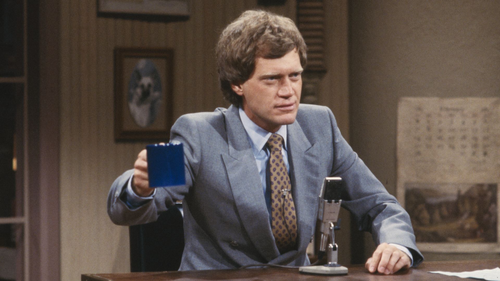 Title: David Letterman [CBS talkshow host, New York]
Creator(s): Gotfryd, Bernard, photographer
Date Created/Published: 1982.
Medium: 1 photograph : color transparency ; 35mm (slide format)
Reproduction Number: LC-DIG-gtfy-02272 (digital file from origina