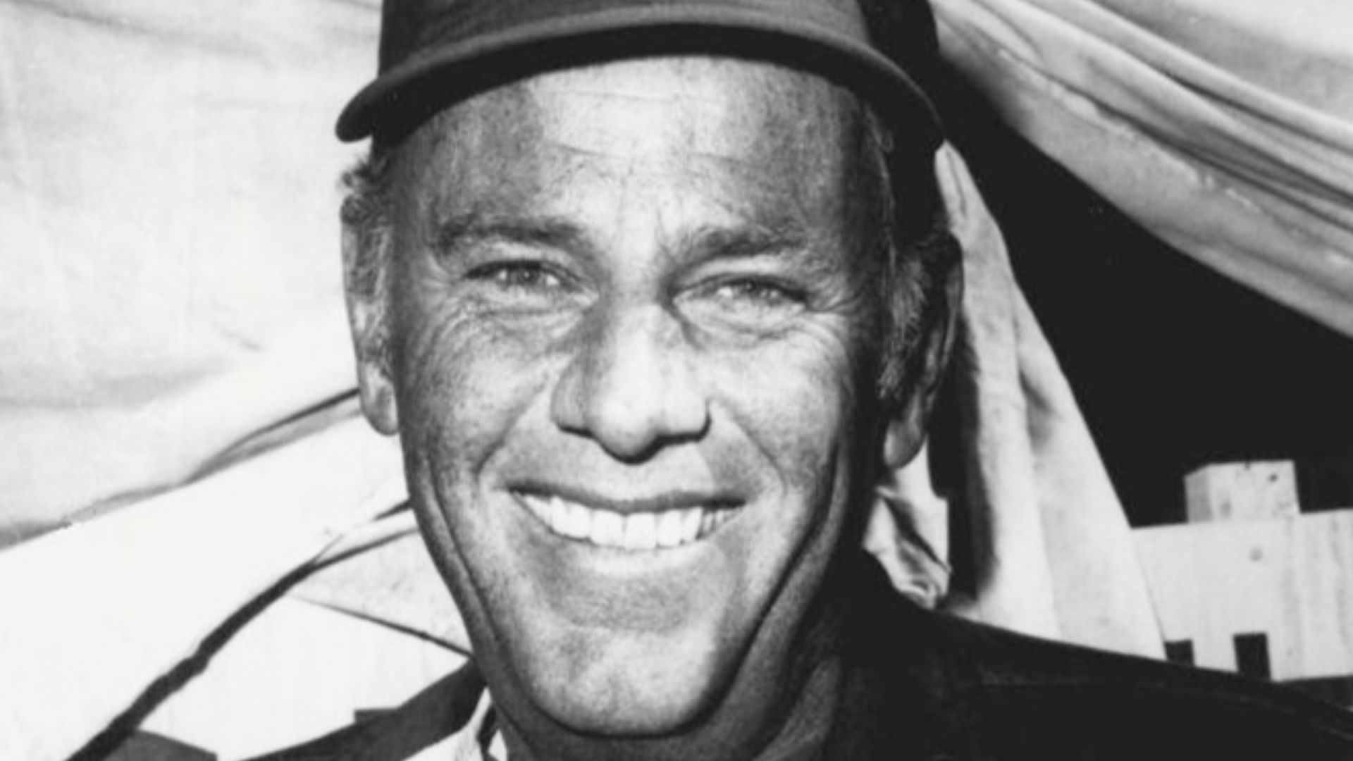 Photo of McLean Stevenson as Henry Blake from the premiere of the television program M.A.S.H..