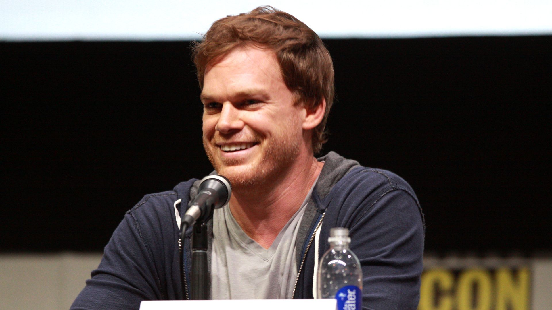 Michael C. Hall speaking at the 2013 San Diego Comic Con International, for