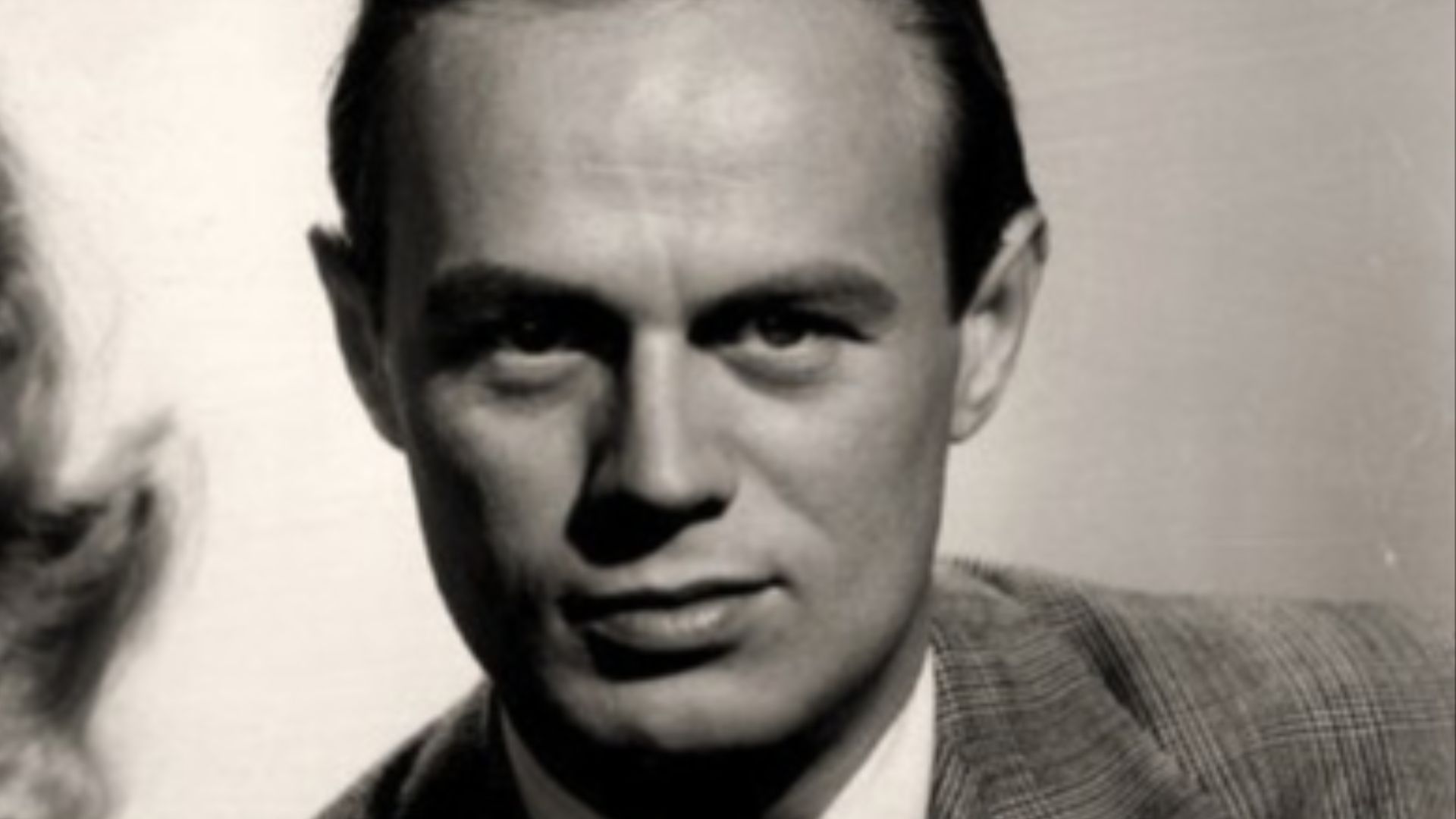 L. to R. : Mark Stevens, Barbara Lawrence, and Richard Widmark in The Street with No Name (1948) - publicity still (cropped : see source).
