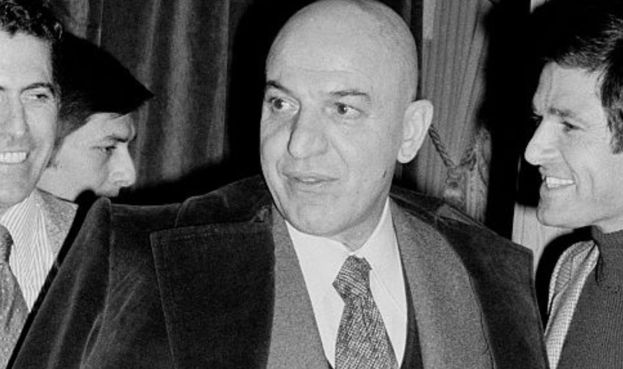 Telly Savalas; circa 1960; New York.