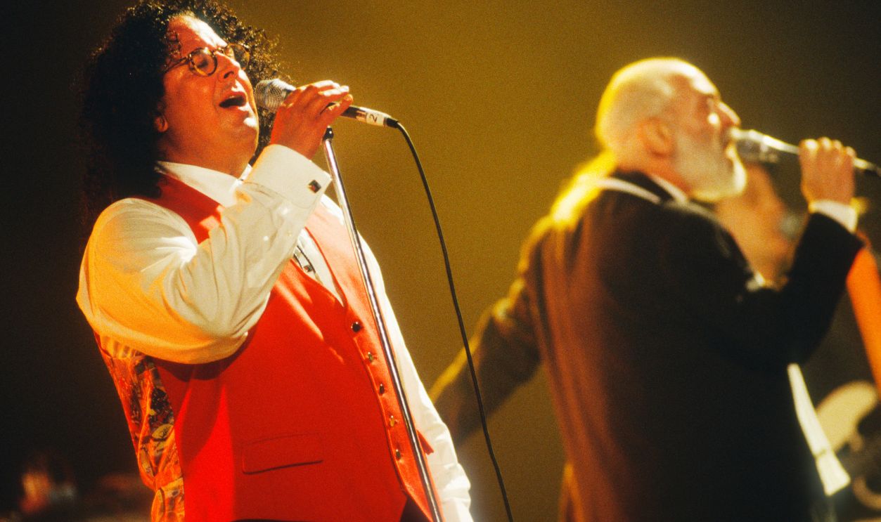 The Turtles The Turtles, Howard Kaylan, Mark Volman (AKA Flo & Eddie), Golden Years Festival, Sportpaleis, Antwerpen, Belgium, 27th April 1996.