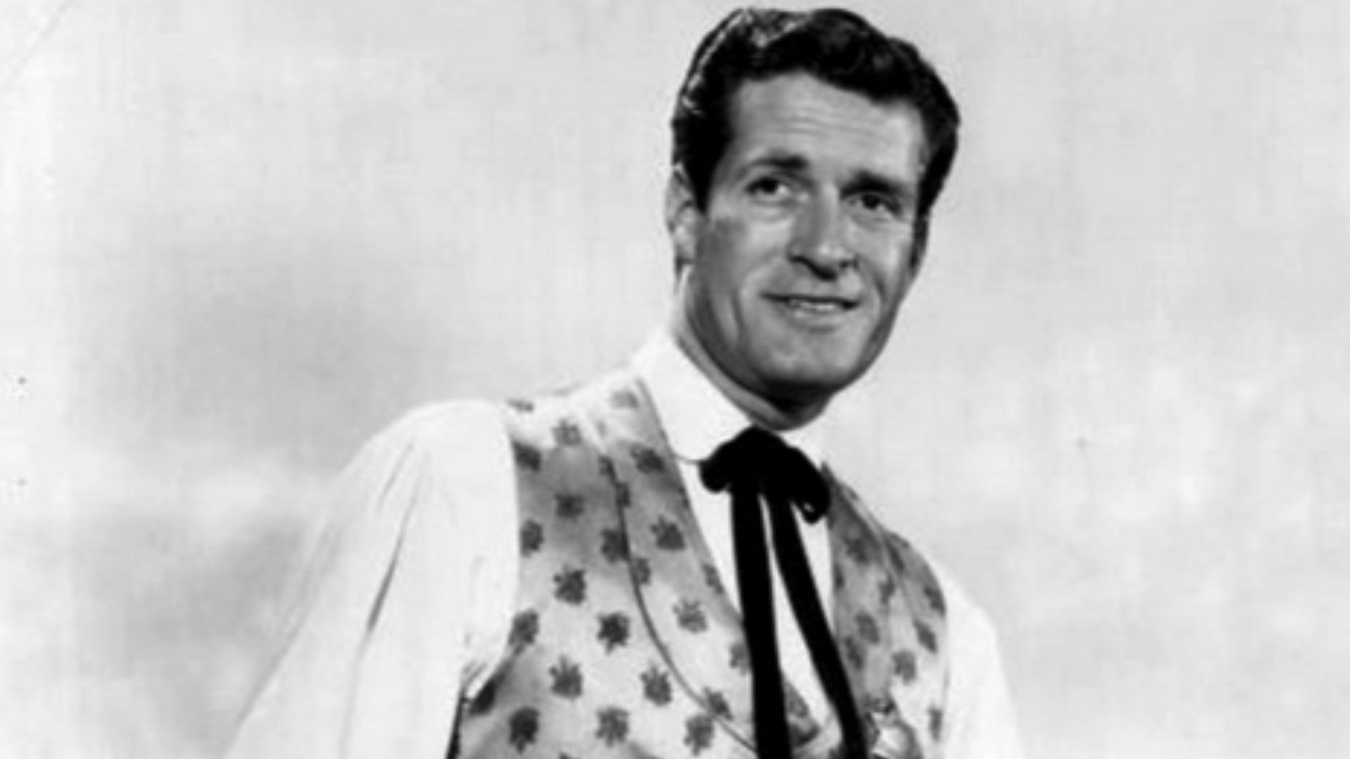 Photo of Hugh O'Brian as Wyatt Earp from the television program The Life and Legend of Wyatt Earp.