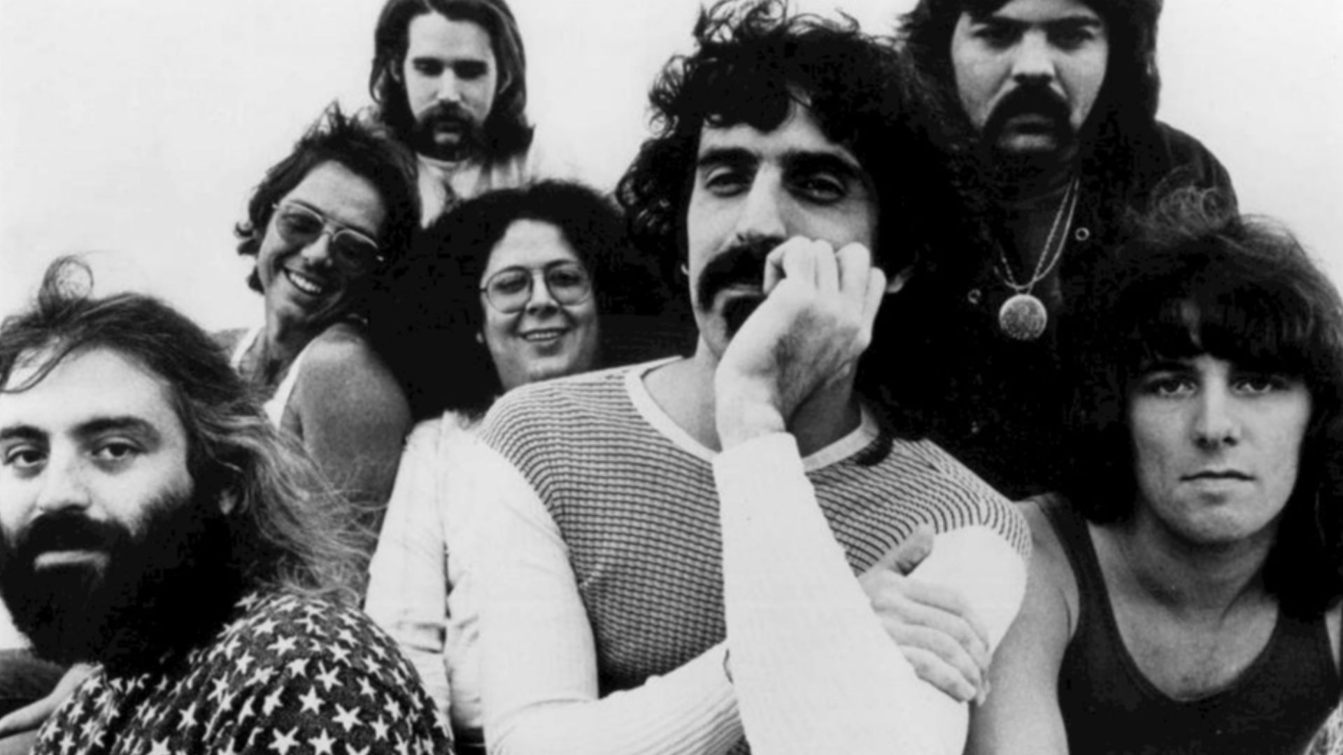 Publicity photo of Frank Zappa and The Mothers of Invention.