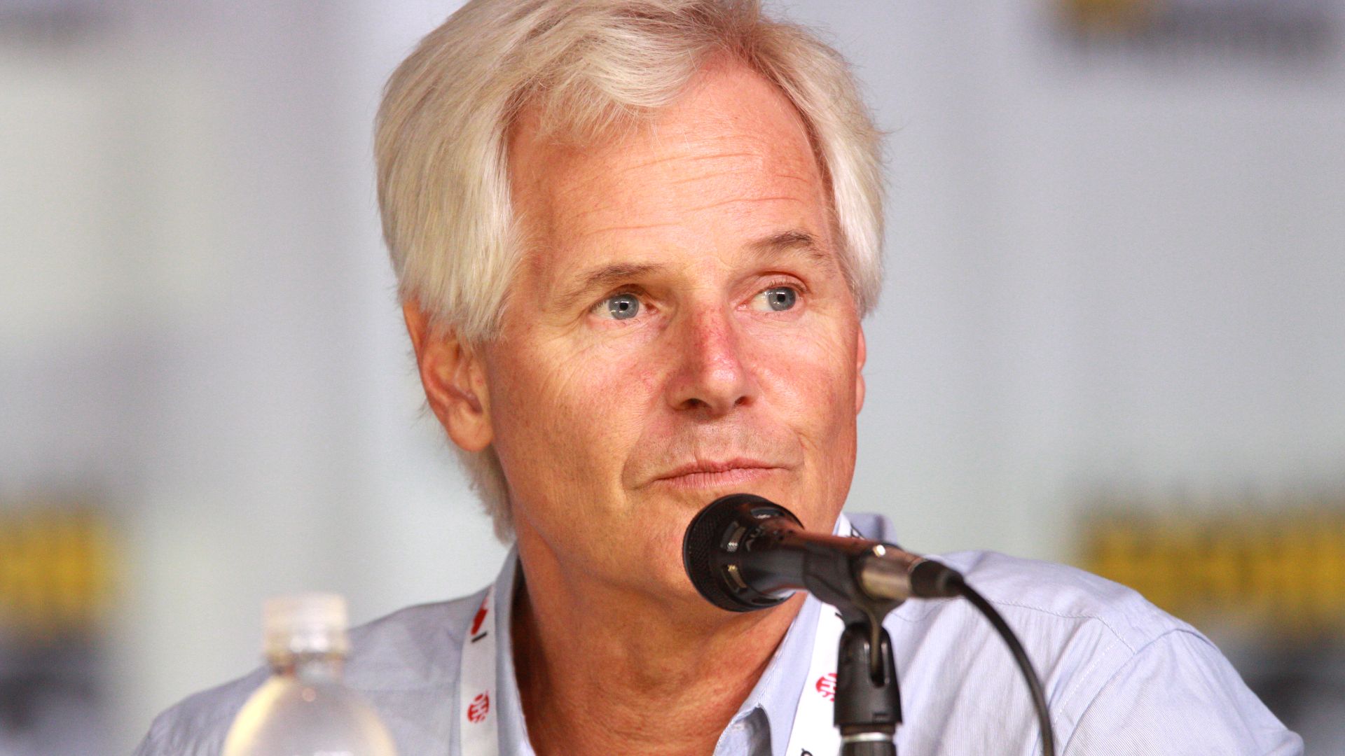 Chris Carter speaking at the 2013 San Diego Comic Con International, for