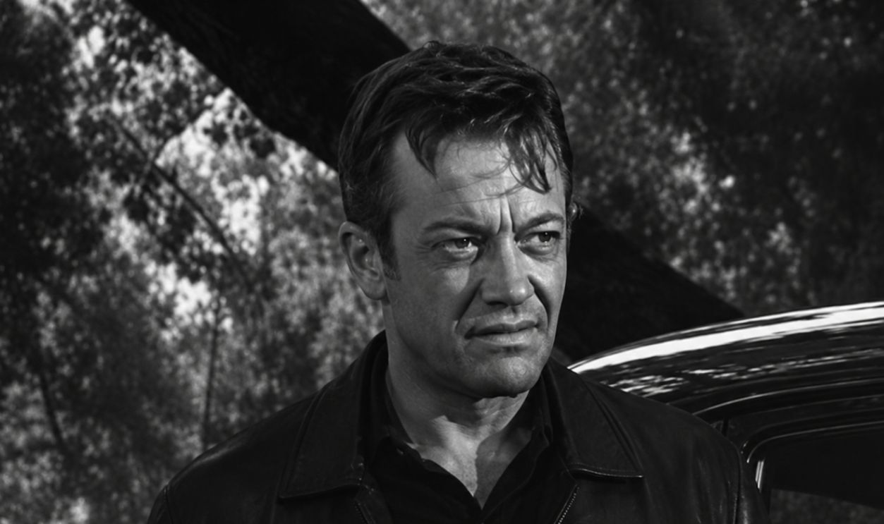 Screenshot from The Hitch-Hiker (1953)  