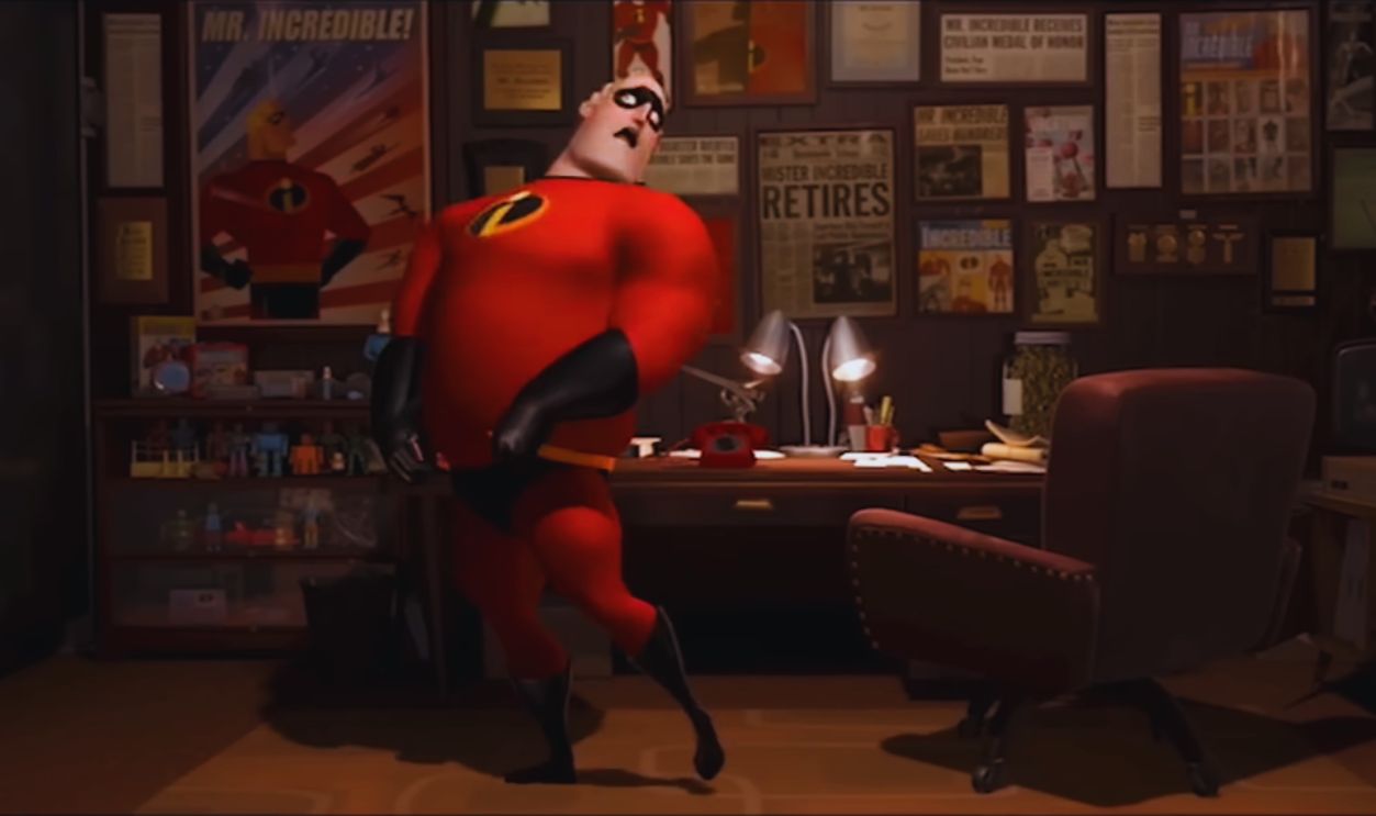 Screenshot from The Incredibles (2004) 