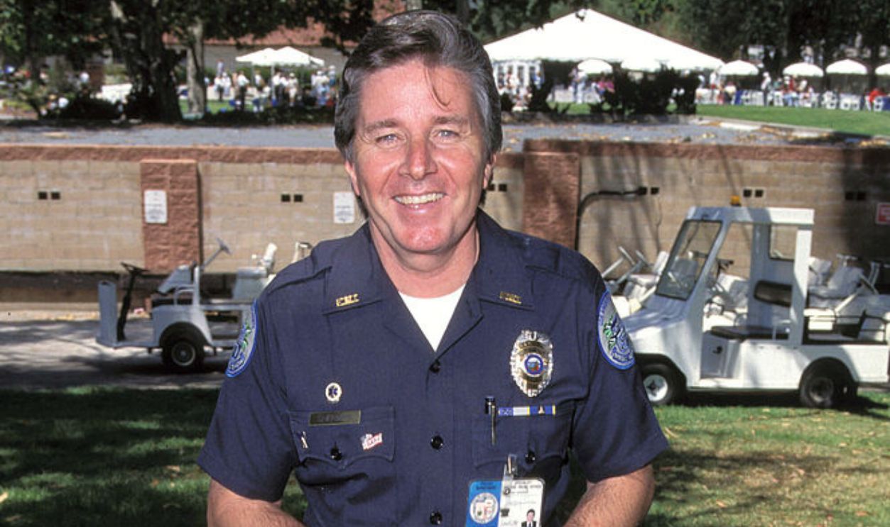Bobby Sherman during L.A.P.D. Celebrity Golf Tournament at Rancho Park in Los Angeles, California, United States.