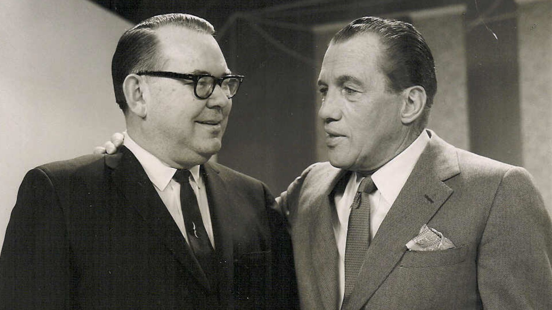 On the set of The Ed Sullivan Show
