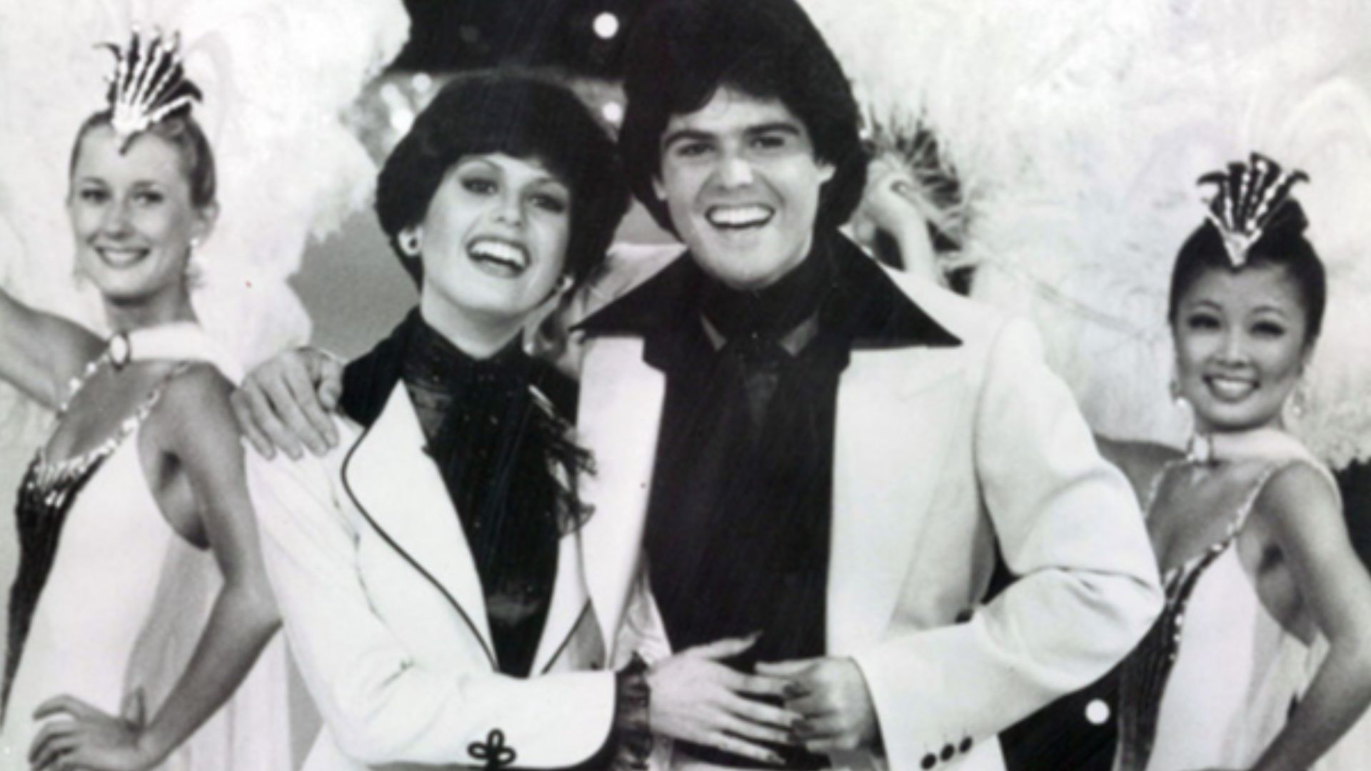 Photo of Donny and Marie Osmond from the television program The Donny & Marie Show.